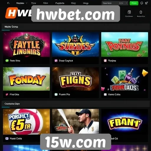 Fonfamentação sobre jogos disponíveis no hwbet.com